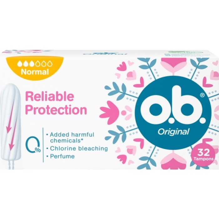 O.b. Original Normal Tampon 32li Paket