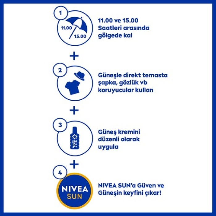 Nıvea Sun Spf30 Koruma & Bronzluk Güneş Yağı 200 Ml Sprey,yüksek Güneş Koruması