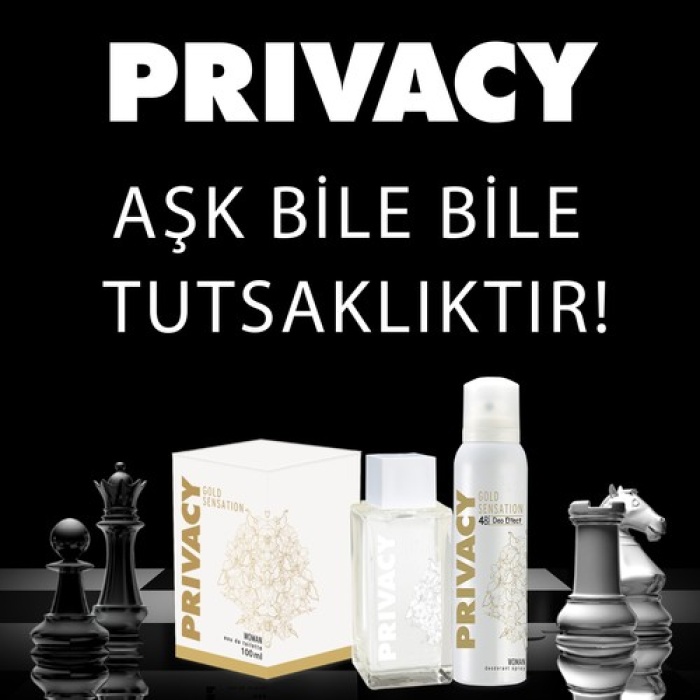 Privacy Gold Edt Bayan Parfüm 100 Ml