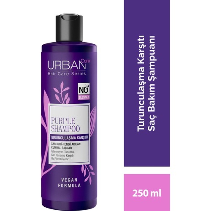 Urban Care Turunculaşma Karşıtı Sülfatsız Mor Saç Bakım Şampuanı 250 Ml