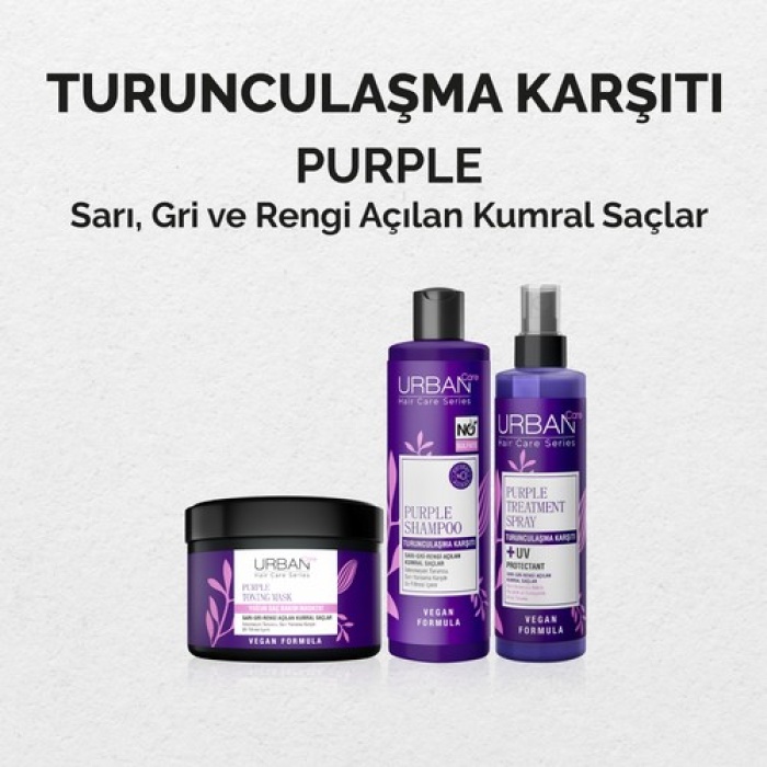 Urban Care Turunculaşma Karşıtı Sülfatsız Mor Saç Bakım Şampuanı 250 Ml