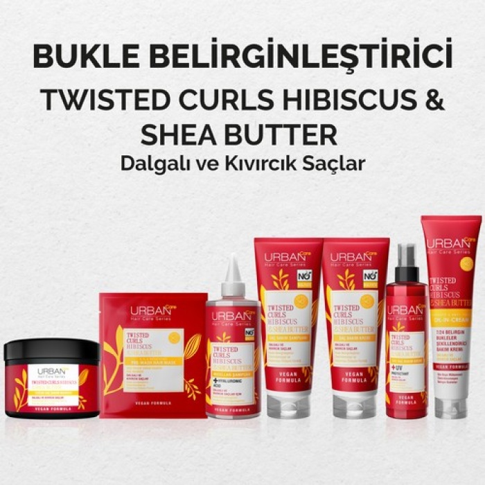 Urban Care Twisted Curls Hibiscus & Shea Butter Bakım Köpüğü 150ml