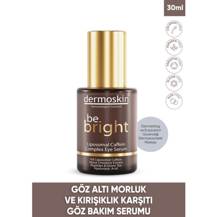 Dermoskin Be Bright Liposomal Caffein Complex Eye Serum 30 Ml