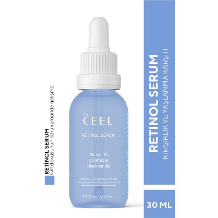 The Ceel Yaşlanma Karşıtı Anti Aging Etkili Bakım Retinol Serum 30 Ml