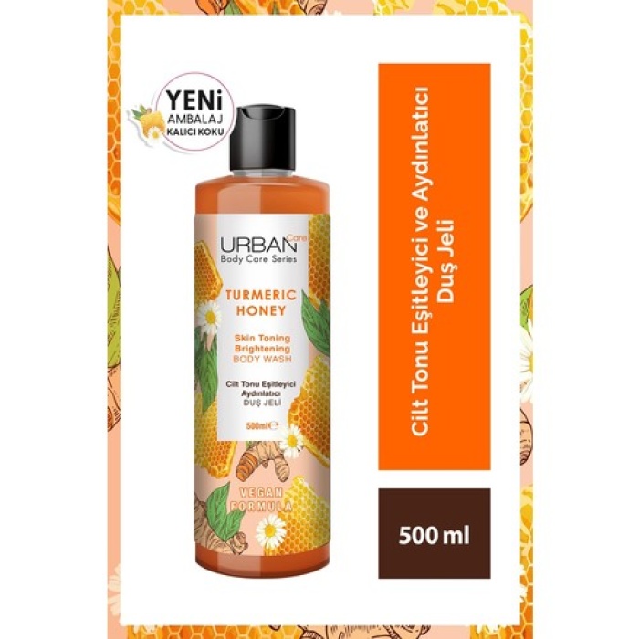 Urban Care Turmeric Honey Cilt Tonu Eşitleyici Ve Aydınlatıcı Duş Jeli 500 Ml