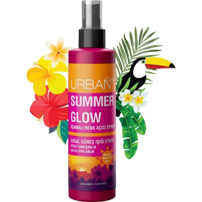 Urban Care Summer Glow Aşamalı Kalıcı Renk Açıcı Saç Spreyi - 150 Ml