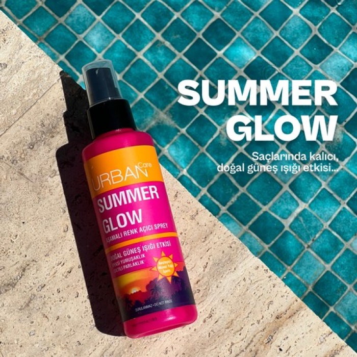 Urban Care Summer Glow Aşamalı Kalıcı Renk Açıcı Saç Spreyi - 150 Ml