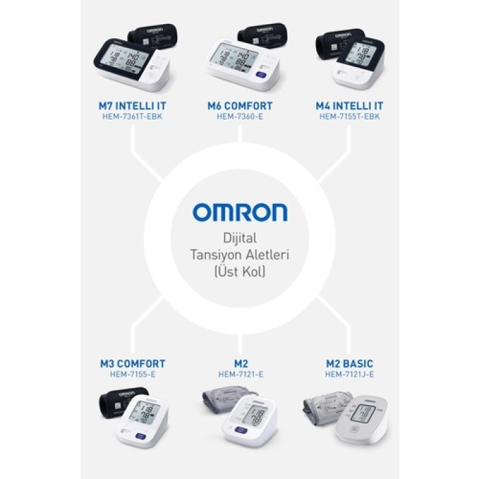 Omron M4 Elektronik Üst Koldan Tansiyon Aleti