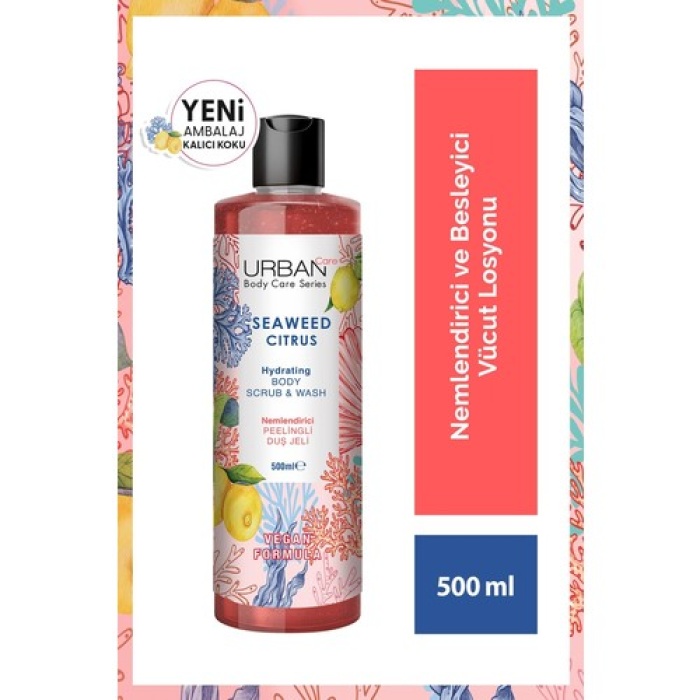 Urban Care Seaweed Citrus Nemlendirici Ve Besleyici Duş Jeli 500ml