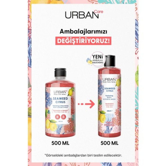 Urban Care Seaweed Citrus Nemlendirici Ve Besleyici Duş Jeli 500ml