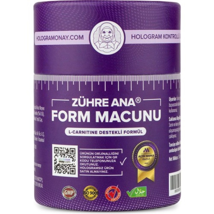 Zühre Ana L-carnitine Destekli Form Macunu