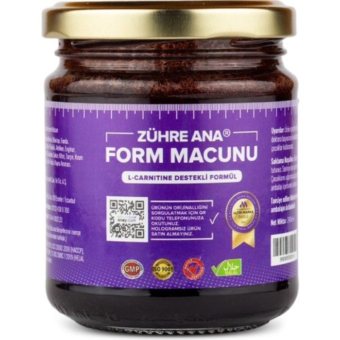 Zühre Ana L-carnitine Destekli Form Macunu