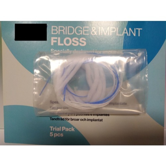 Tepe Bridge Implant Floss 5 Li Diş Ipi