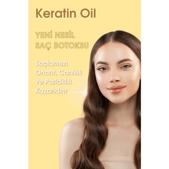 Saç Vitamini Keratin Oil & Royal Jelly Yeşilmarka