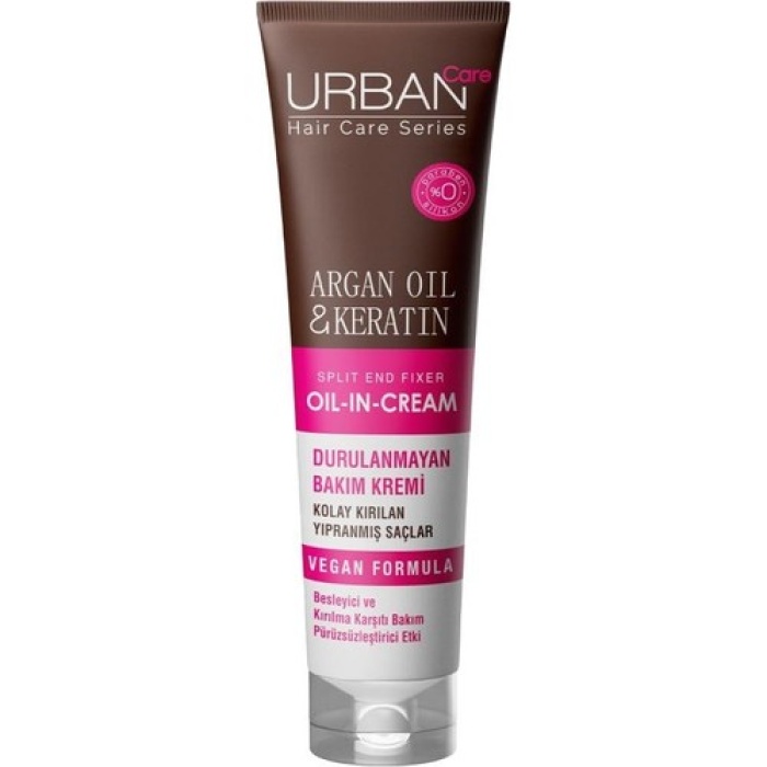 Urban Argan Oil & Keratin Durulanmayan Saç Bakım Kremi Kırılma Karşıtı 150ml