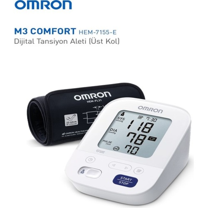 Omron M3 Hem-7155-e Comfort Tansiyon Aleti