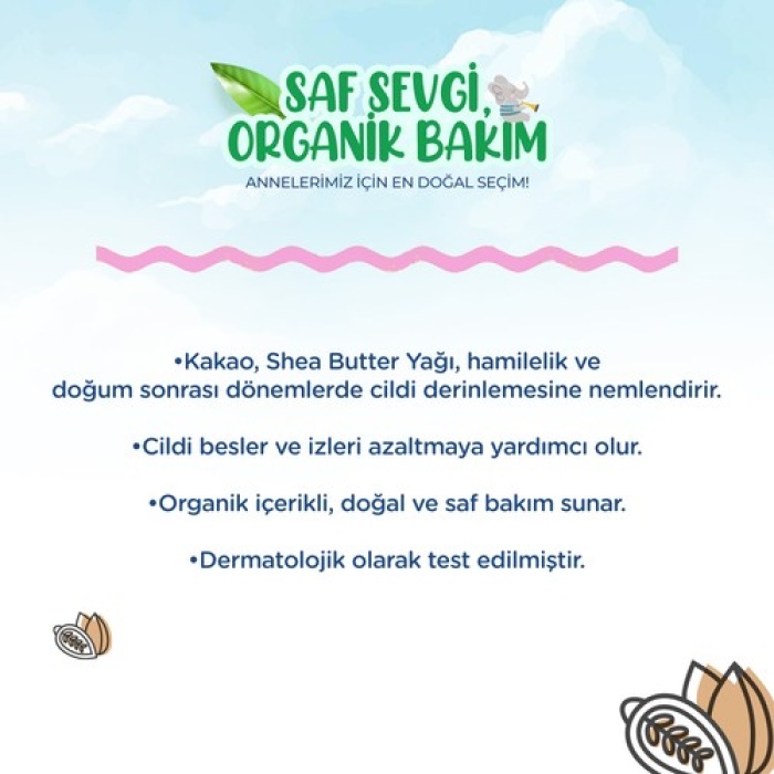 Wee Baby Organik Çatlak Önleyici Krem 150 Ml