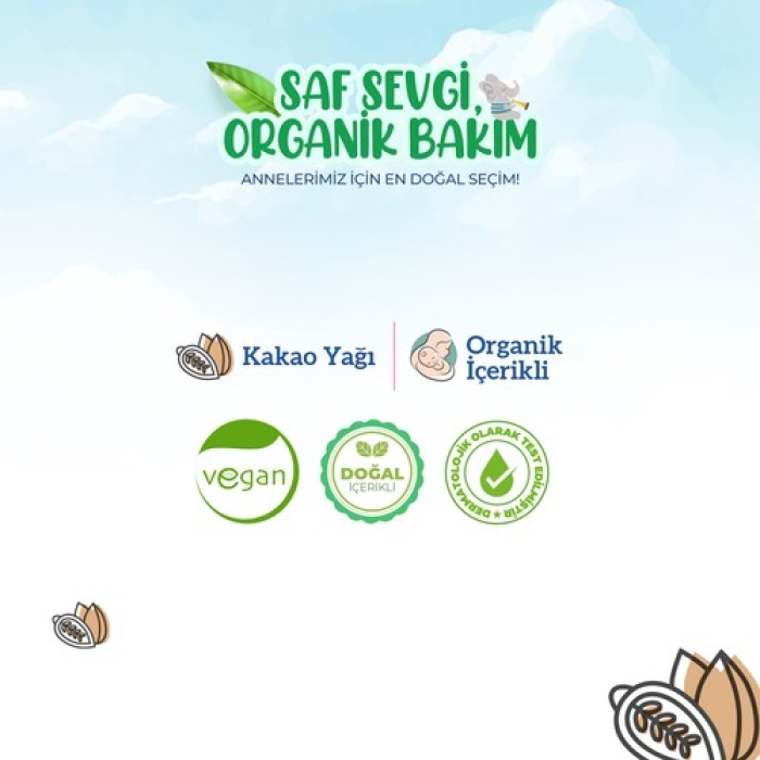 Wee Baby Organik Çatlak Önleyici Krem 150 Ml