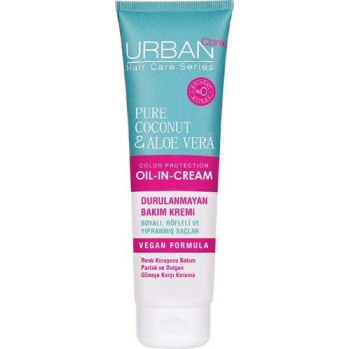 Urban Care Pure Coconut & Aloe Vera Renk Koruyucu Durulanmayan Bakım Kremi 150 Ml -vegan