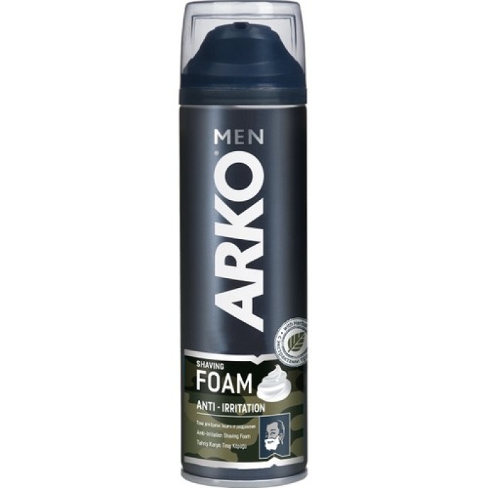 Arko Tıraş Köpüğü Anti Irritation 200 Ml