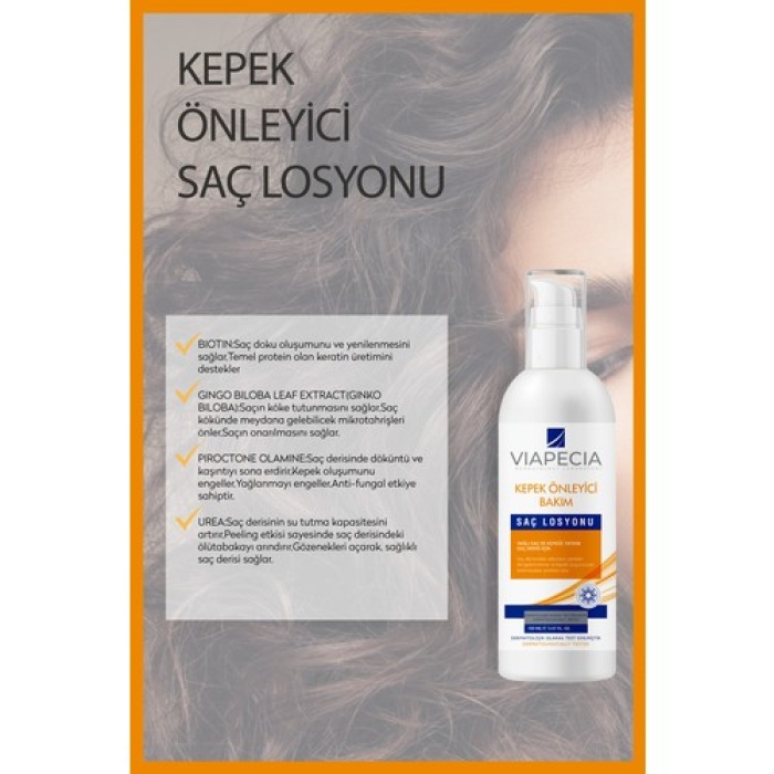 Viapecia   Bakım Saç Losyonu 150 Ml