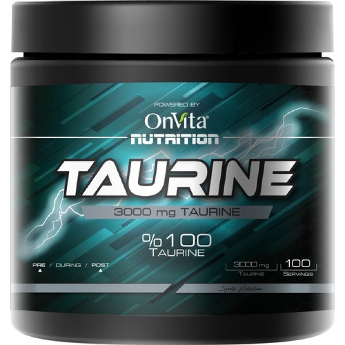 Onvıta Nutrition Taurine Aminoasit, 3000 Mg, 100 Servis