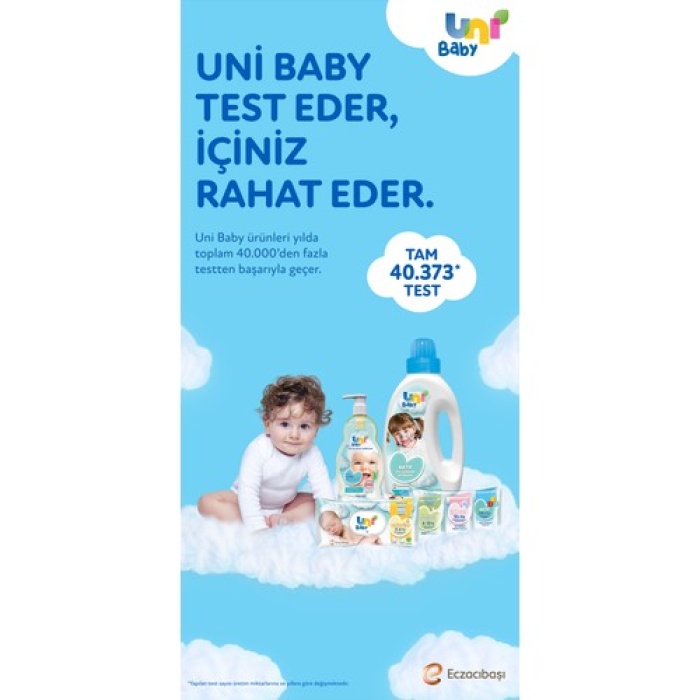 Uni Baby Bebek Temizleme Pamuğu 60lı