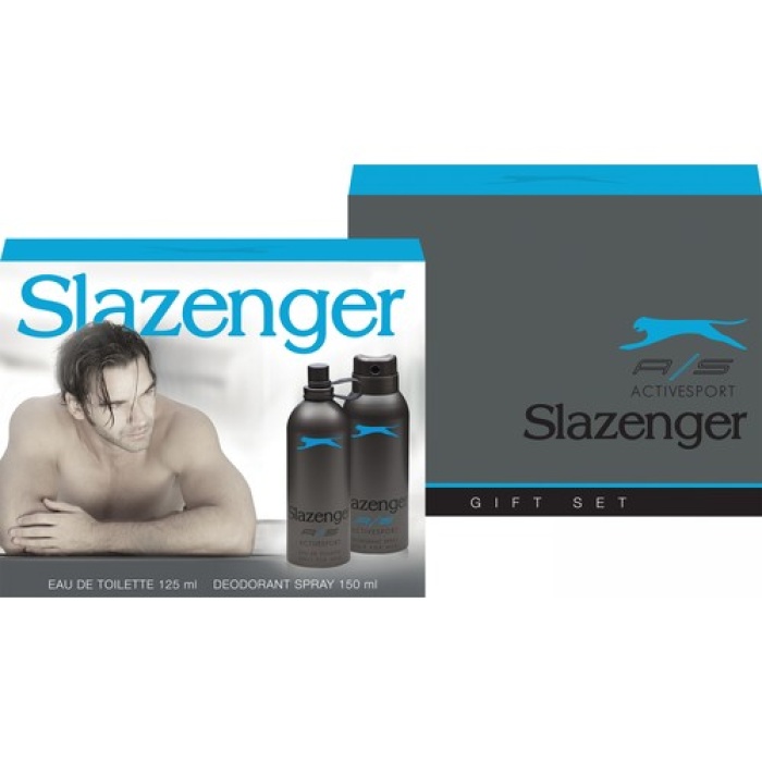 Slazenger Active Sport Mavi 125 Ml Erkek Parfüm + 150 Ml Deodorant Set