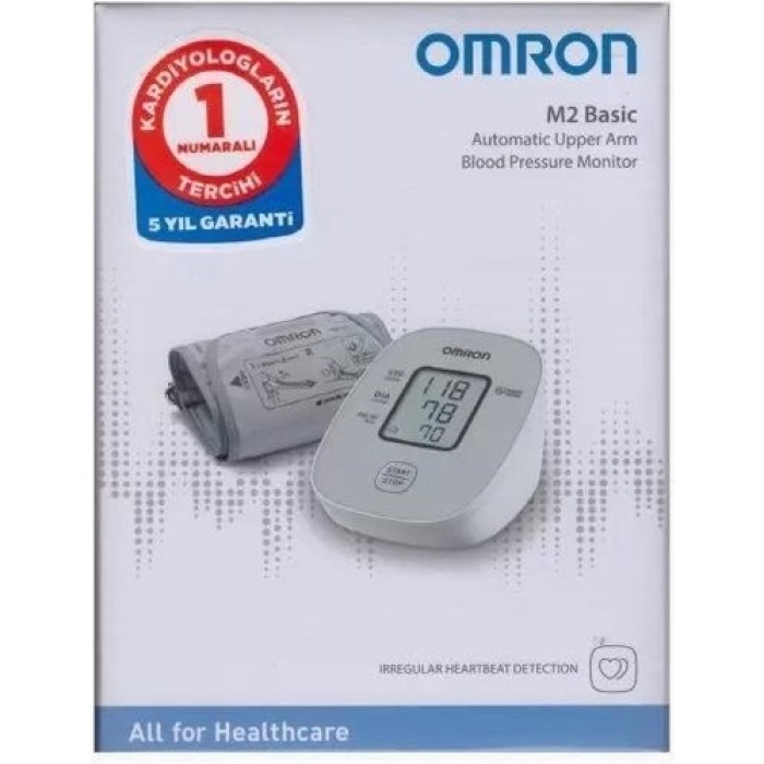 Omron M2 basic Hem-7121j-e Üst Koldan Ölçer Dijital Tansiyon Aleti