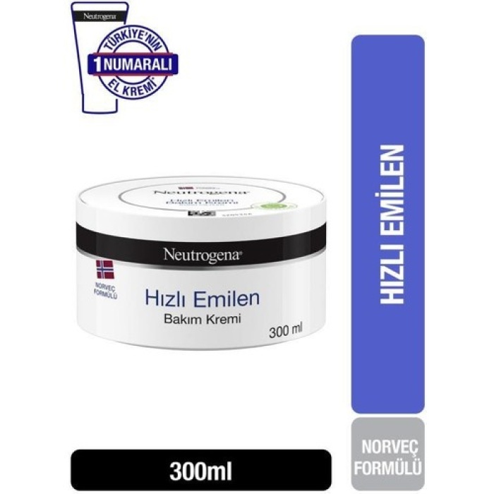 Neutrogena Norveç Formülü Hizli Emilen Bakim Kremi 300 Ml