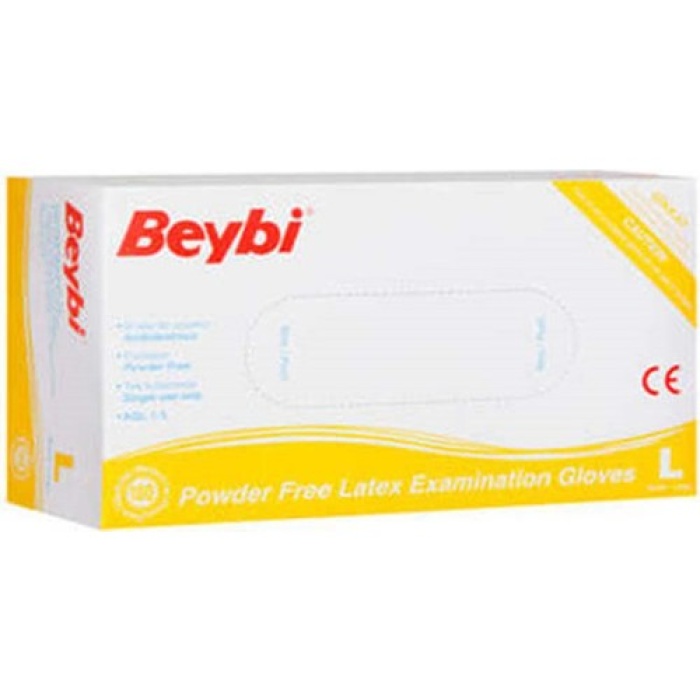 Beybi Pudrasız Eldiven L Beden 100lü X 20 Paket