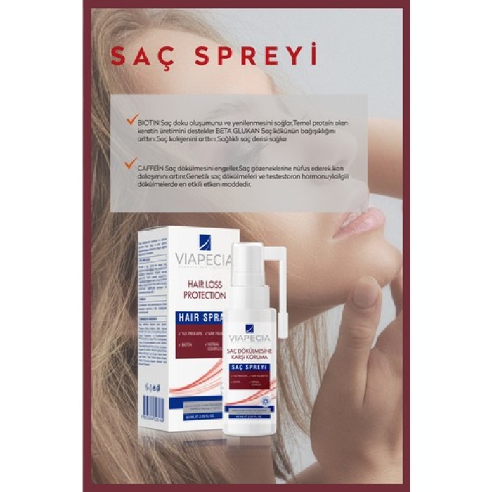 Viapecia Koruma Saç Spreyi 60 Ml