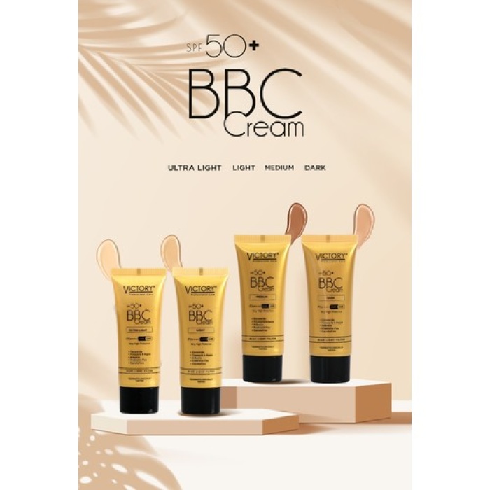 Victory Professional Care Bbc Cream Spf50+ / Cilt Bakım Etkili - Yeni Nesil Kapatıcı Dark - 04 ( 50ml)