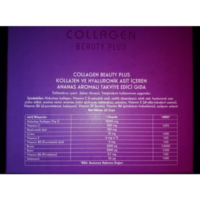 Voonka Collagen Beauty Plus Iki Aylık Avantajlı Ambalaj