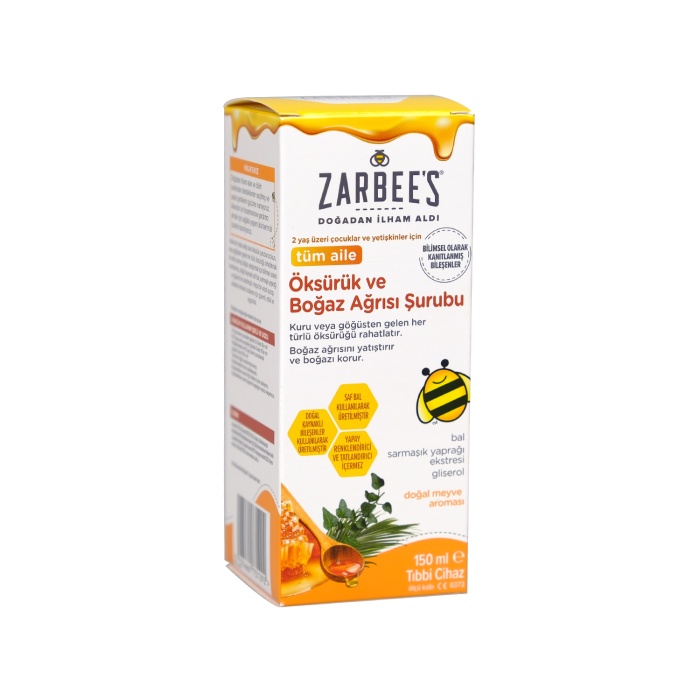 Zarbees Oksuruk Bogaz Surubu 150 Ml