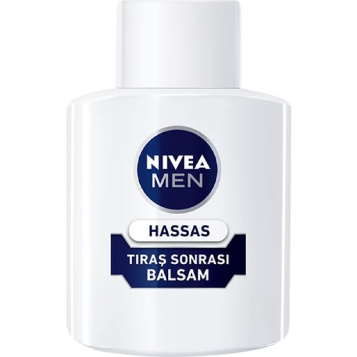 Nıvea Men Hassas Tıraş Sonrası Balsam 100ml; Hassas Ciltler;alkolsüz Formül; Hızlı Emilir