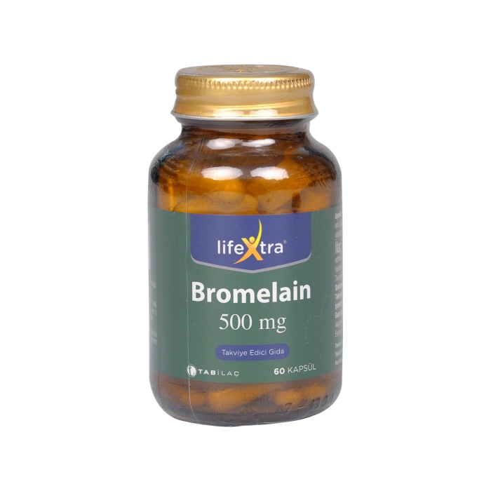 Lıfextra Bromelaın 500 Mg 60 Kapsul