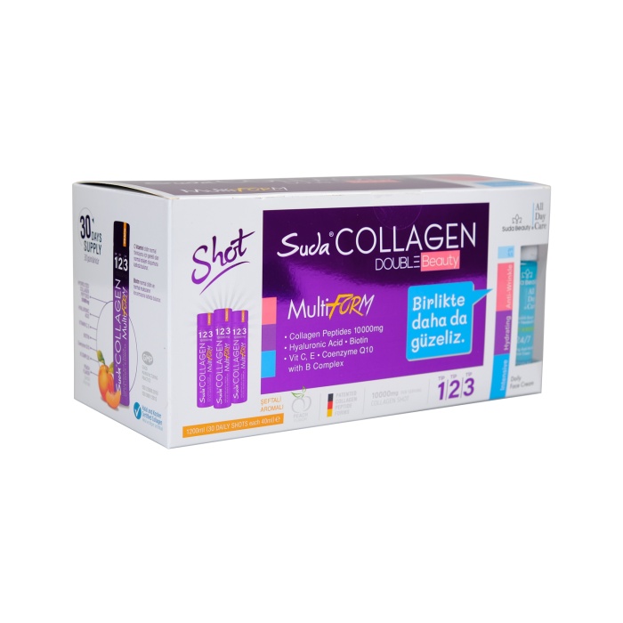 Suda Collagen Double Beauty Multıform Peach 40mlx30shot