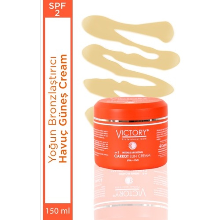 Victory Bronzlaştırıcı Havuç Kremi Spf 2