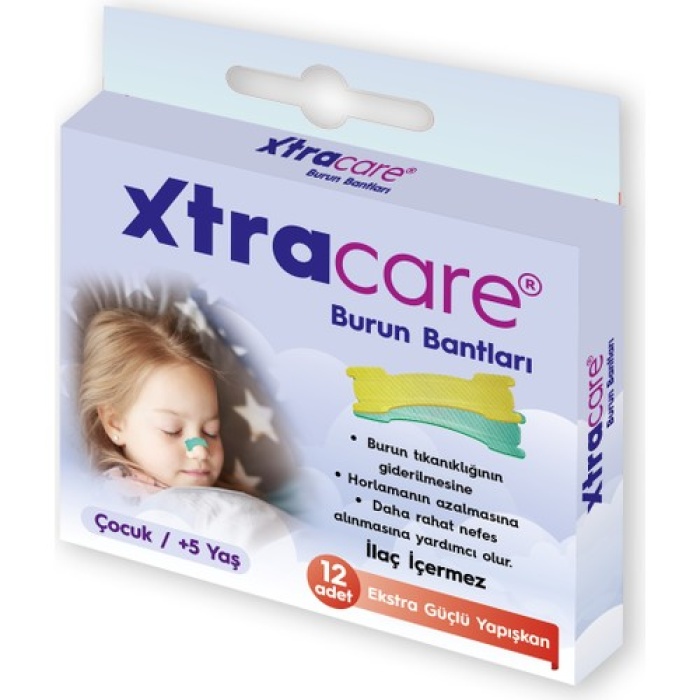 Xtra Care Xtracare Burun Bandı 12 Li Çocuk +5 Yaş