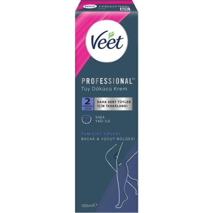 Veet Tüy Dökücü Krem Professional Tüm Ciltler 100 Ml