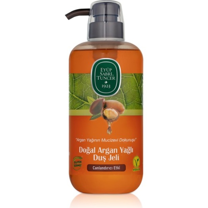 Eyüp Sabri Tuncer  Doğal Argan Yağlı Duş Jeli 600 Ml Pet Şişe