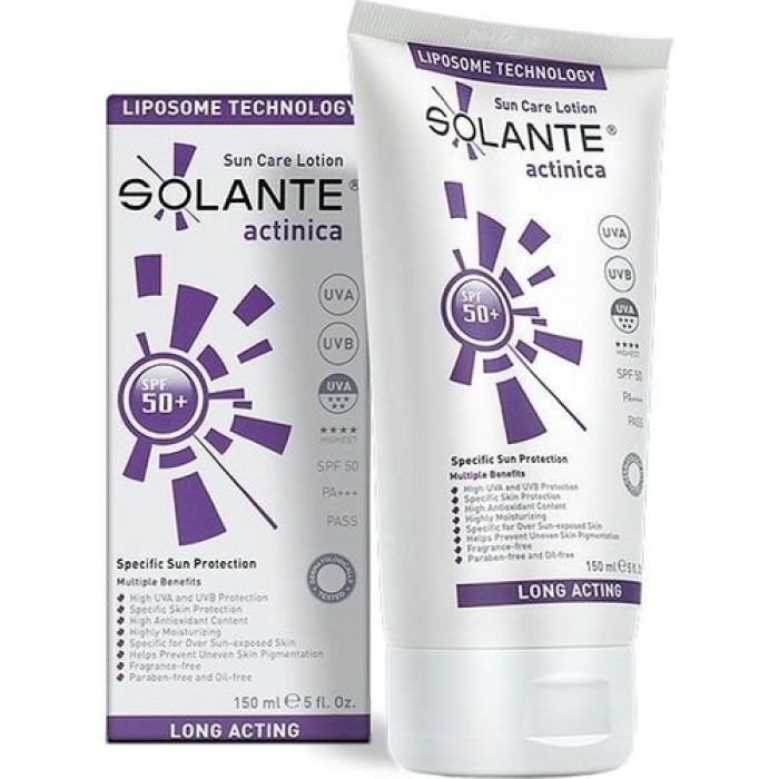 Solante Actinica Spf 50+ Güneş Koruyucu Losyon 150 Ml