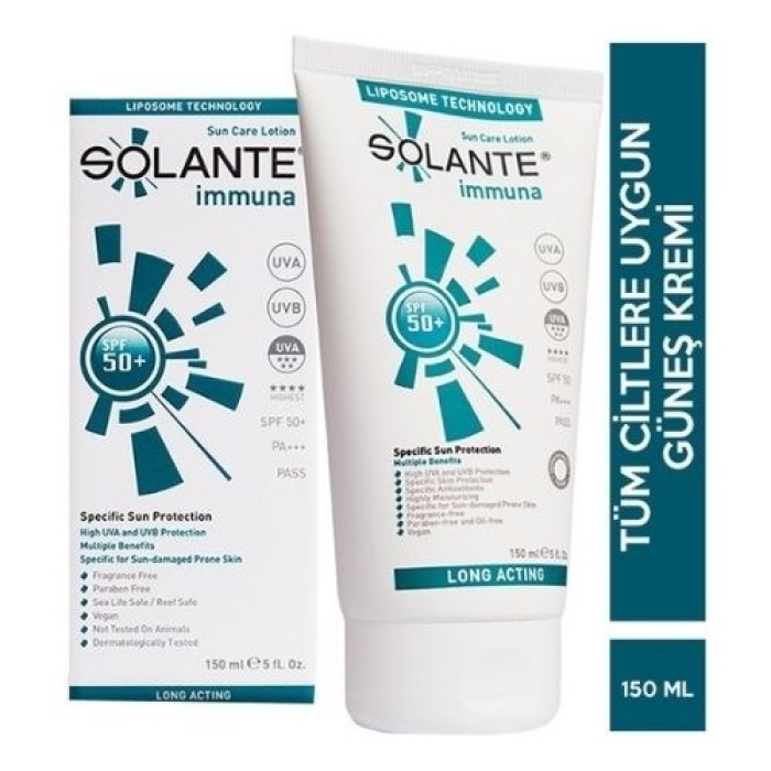 Solante İmmuna Spf 50+ Sun Care Lotion 150 Ml