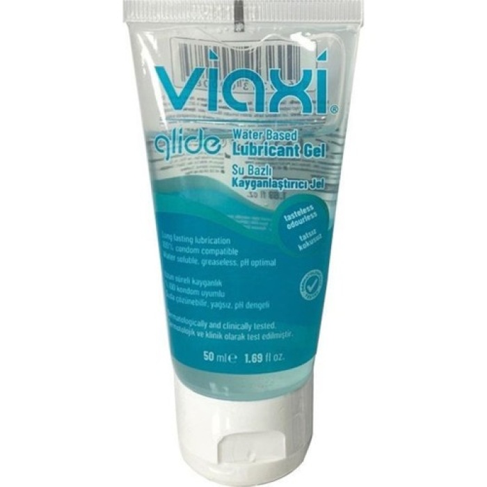 Viaxi Glide Doğal Kayganlaştırıcı Jel Su Bazlı 50 Ml