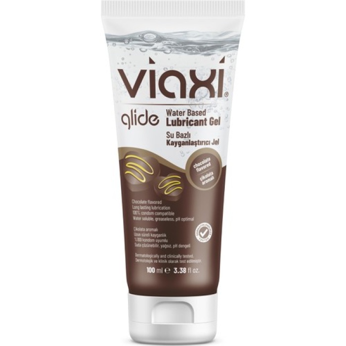 Viaxi Glide Çikolatalı Kayganlaştırıcı Jel Su Bazlı 100 Ml.