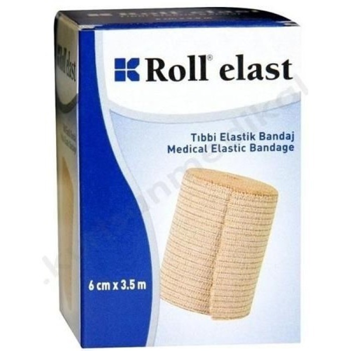 Elast Ten Rengi 6cmx3.5m Tıbbi Elastik Bandaj