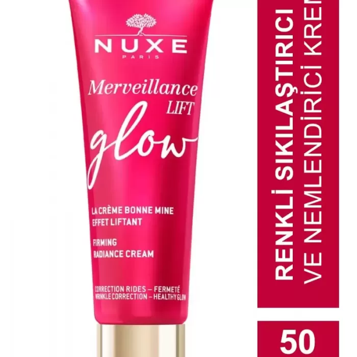 Nuxe Merveillance Lift Glow Firming Radiance Cream - Sıkılaştırıcı Krem - 50 ml