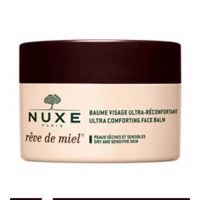 Nuxe Reve De Miel Ultra Comforting Face Balm Nemlendirici Yatıştırıcı ve Onarıcı Yüz Bakım Kremi - Gündüz - Gece 50 ml