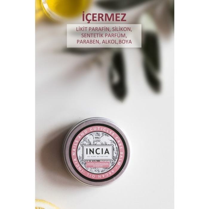 Incıa Doğal Tırnak Bakım Balsamı, Incıa Naıls And Cutıcles Care Balm